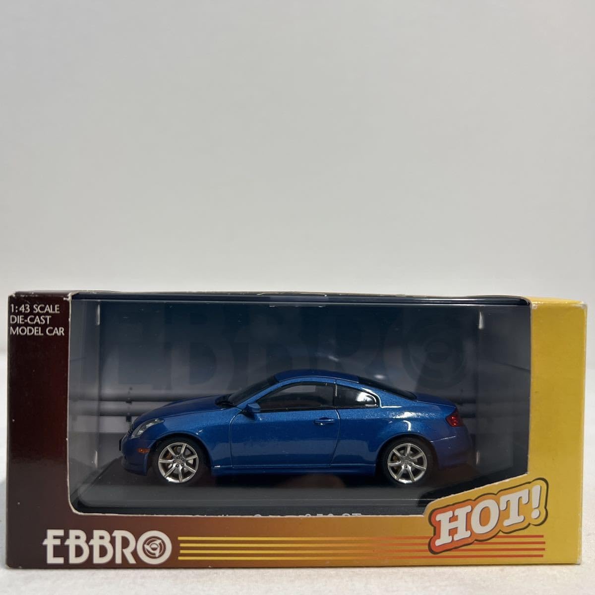 Amazon | EBBRO 1/43 NISSAN SKYLINE Coupe 350GT Blue M
